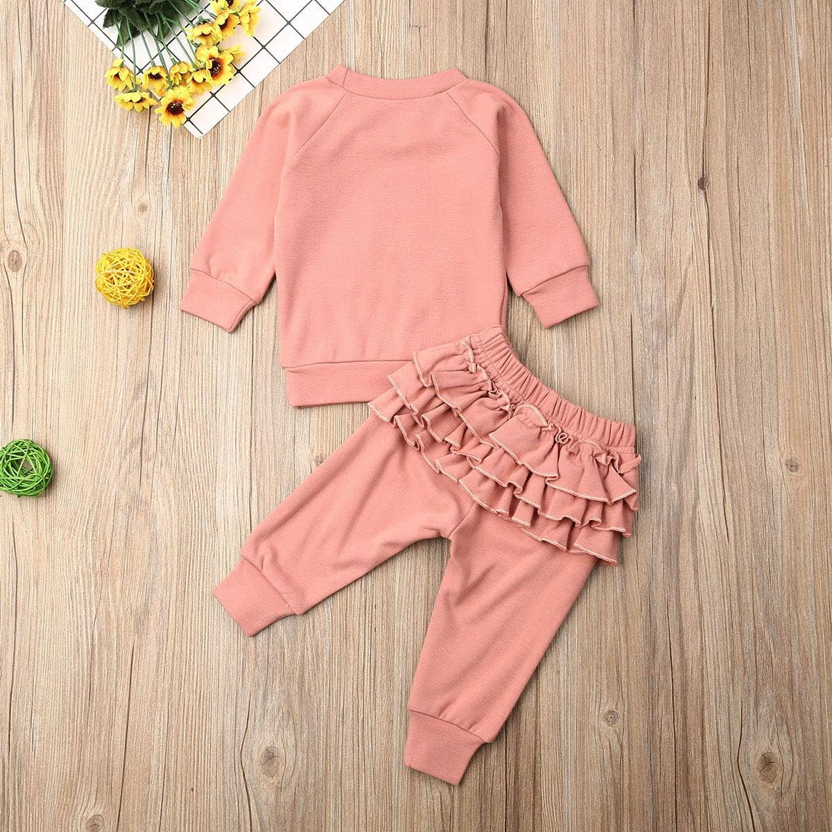 Newborn Baby Girls Clothes Cotton Suit Cute Baby Kid Infant Toddler Play Wear Rainbow Outfits